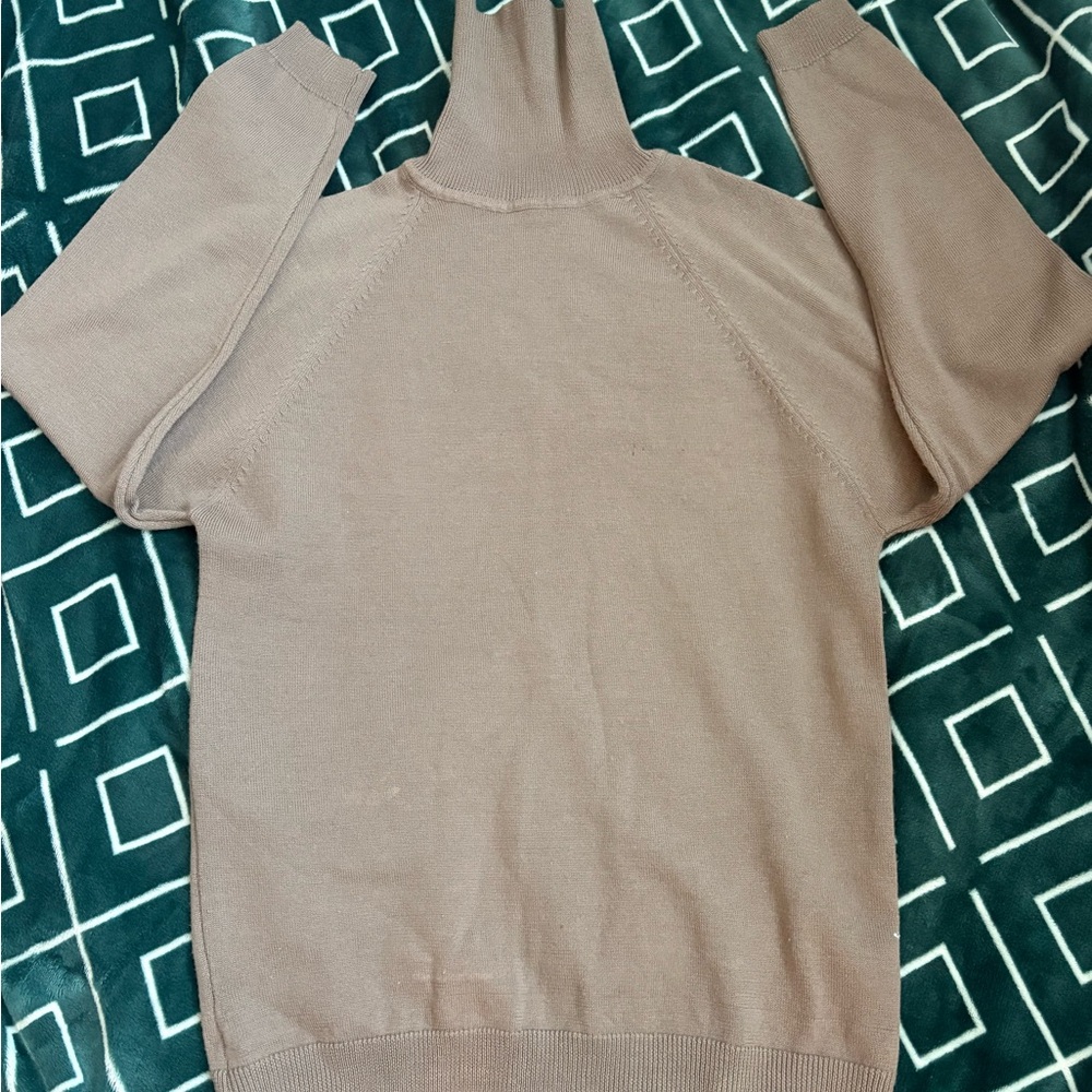 100% wool Ann Taylor Taupe Wool Sweater